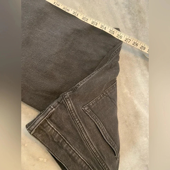 LRL Ralph Lauren Black Denim Women’s Medium Wash Jeans 5 Pocket Mid Rise Size 8 - Picture 9 of 13